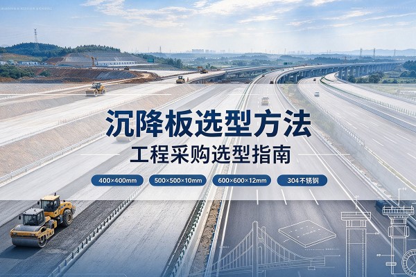 高邑沉降板选择方法