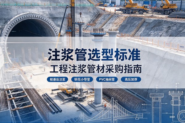 高邑注浆管选型标准