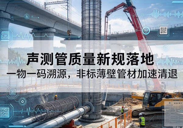 高邑声测管质量新规落地，一物一码溯源，非标薄壁管材加速清退