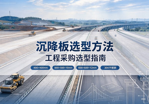 高邑沉降板选择方法
