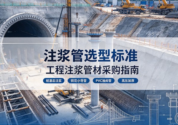 高邑注浆管选型标准